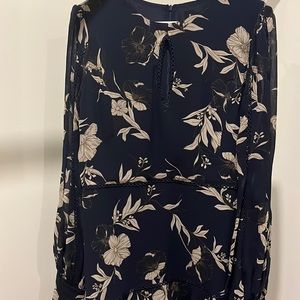 Bardot floral long sleeved dress. Size 10